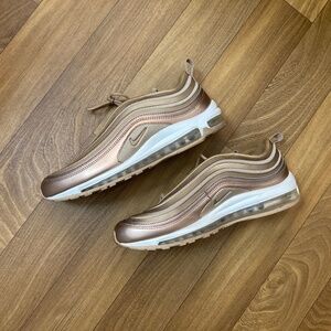 Nike Air Max 97 Ultra 17 Rose Gold Metallic Red Bronze/Elemental Gold - Size 10